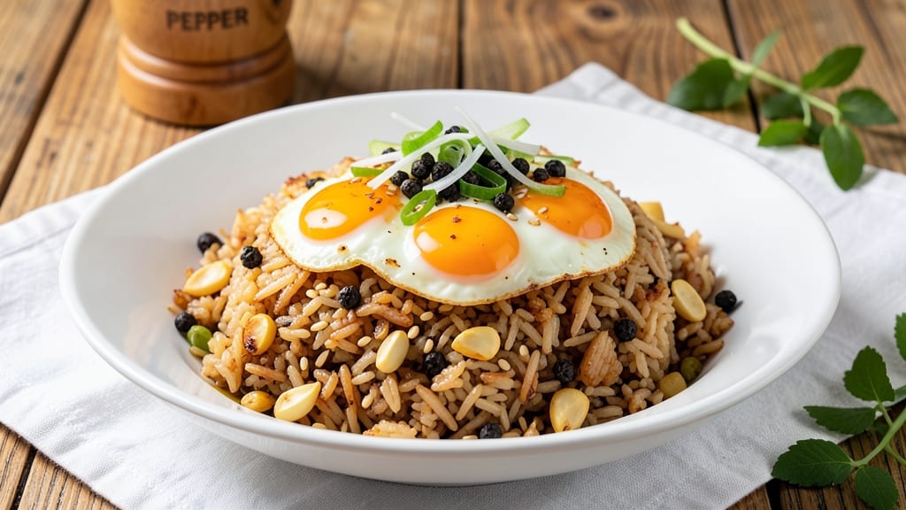 Black Pepper Fried Rice Recipe: Bold Spice and Wok-Heated Crunch