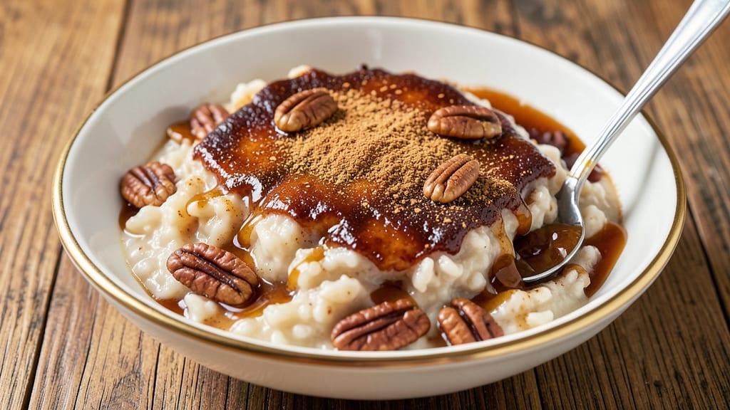 Bourbon Rice Pudding Recipe: Boozy Caramel Depth and Creamy Silk