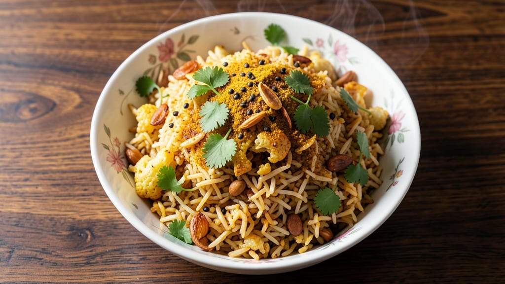 Cauliflower Fried Rice Recipe Indian: Spiced Turmeric and Cumin Crunch in 20 Minutes