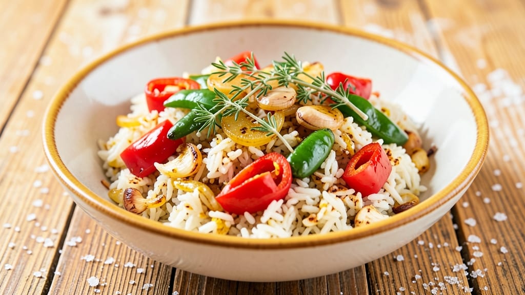 Caribbean Vegetable Rice Recipe: Bold Spice and Toasted Grain Magic