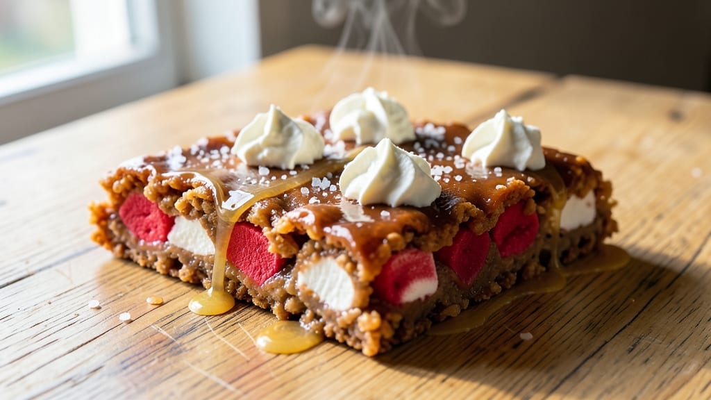 Chewy Rice Crispy Treat Recipe: Crunchy Clusters With Gooey Marshmallow Layers
