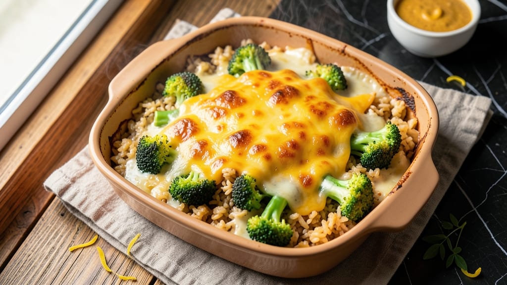 Broccoli Rice Casserole Recipe With Minute Rice: One-Pan Cheesy Crunch and Creamy Fusion