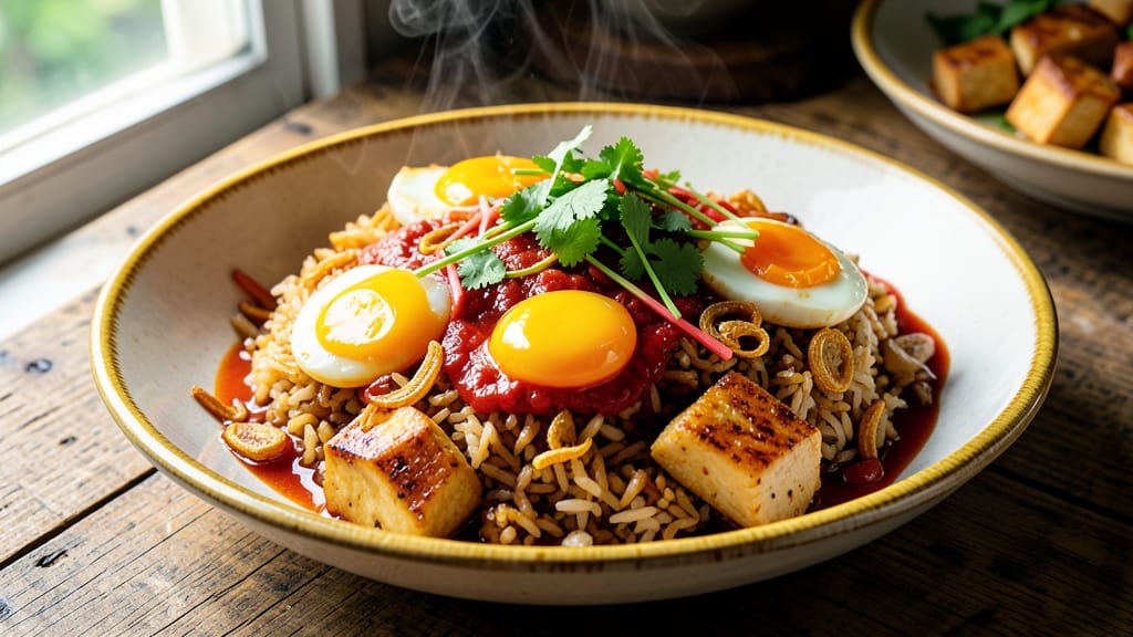 Burmese Fried Rice Recipe: Smoky Turmeric and Crispy Egg Bites