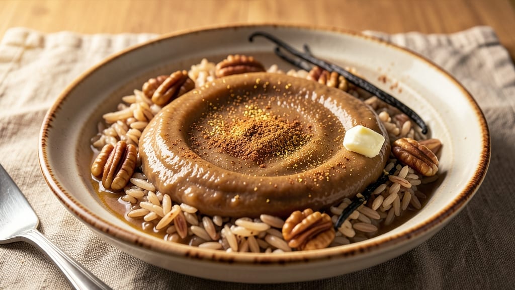 Brown Rice Pudding Slow Cooker Recipe: Warm Vanilla Cinnamon Magic in Minutes
