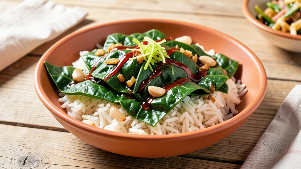 Cassava Leaf And Rice Recipe: West African One-Pot Protein Powerhouse