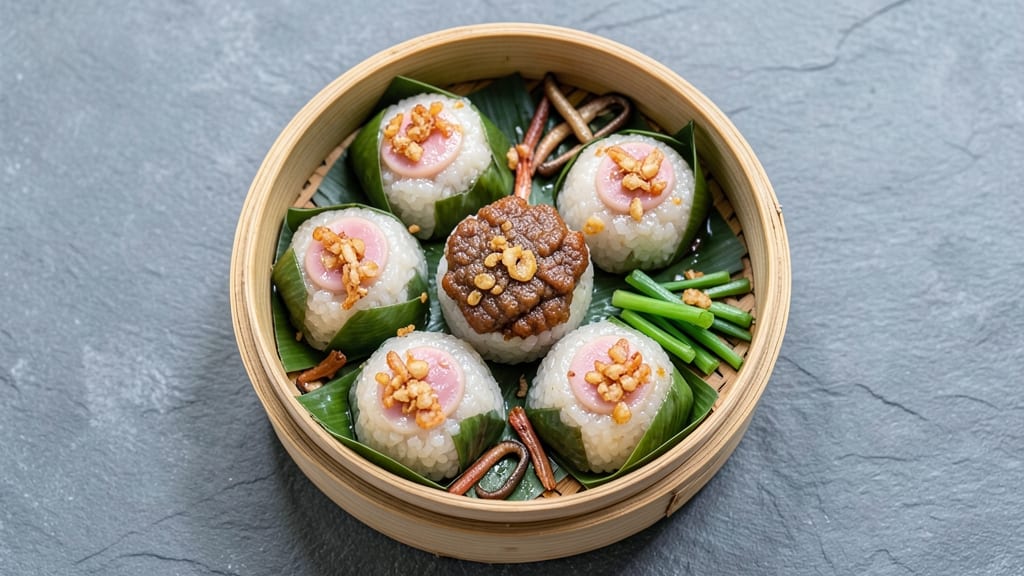 Cantonese Rice Dumplings Recipe: Fragrant Glutinous Bites Steamed to Perfection