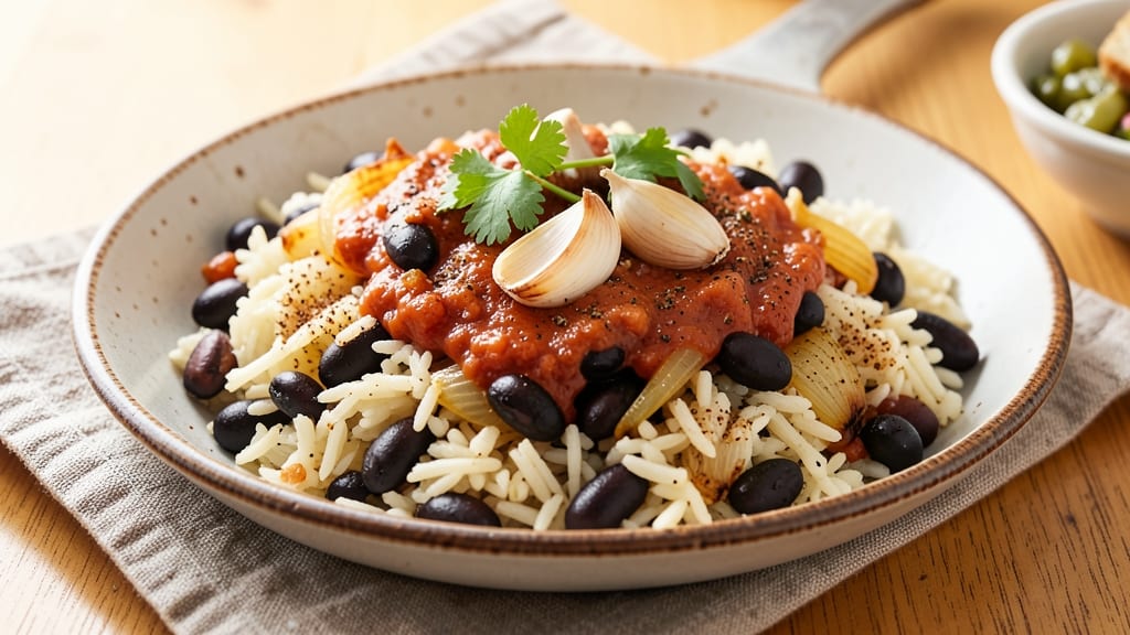 Cajun Rice and Beans Recipe Vegetarian: Smoky Spice-Packed One-Pan Harmony