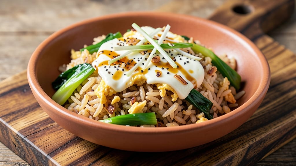 Bok Choy Fried Rice Recipe: Crispy Veggies and Eggs in One Pan