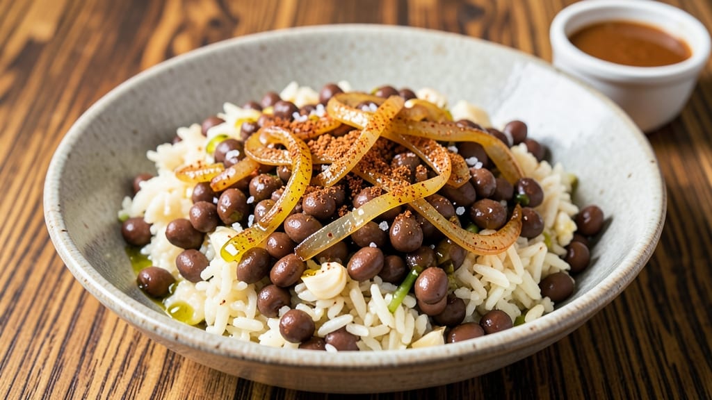 Black Eyed Peas and Rice Recipe Vegetarian: Smoky Cumin-Spiced One-Pan Harmony