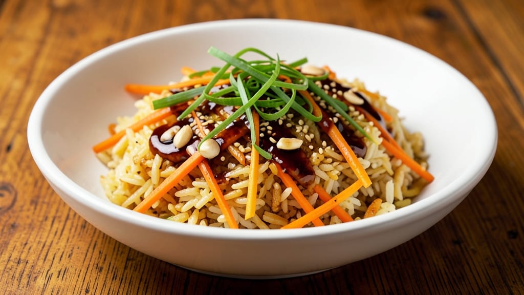 Carrot Fried Rice Recipe: Crispy Veggies and Fluffy Grains in One Pan