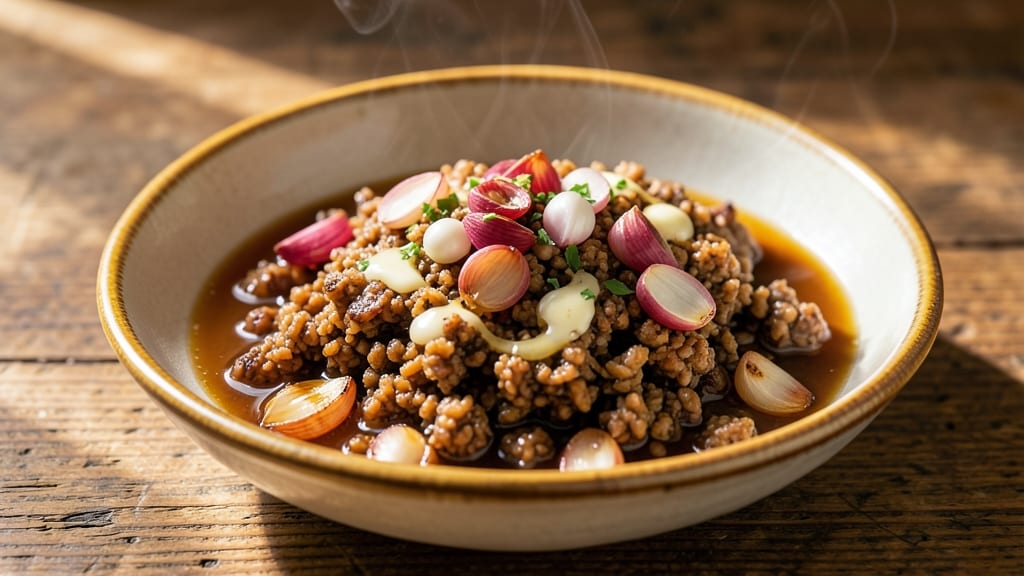 Brown Rice and Farina Recipe: Savory Cheese Crust Over Creamy Grains