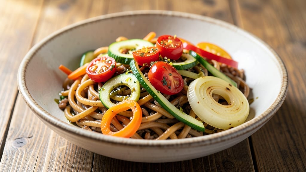 Brown Rice Pasta With Vegetables Recipe: Nutrient-Packed One-Pot Meal