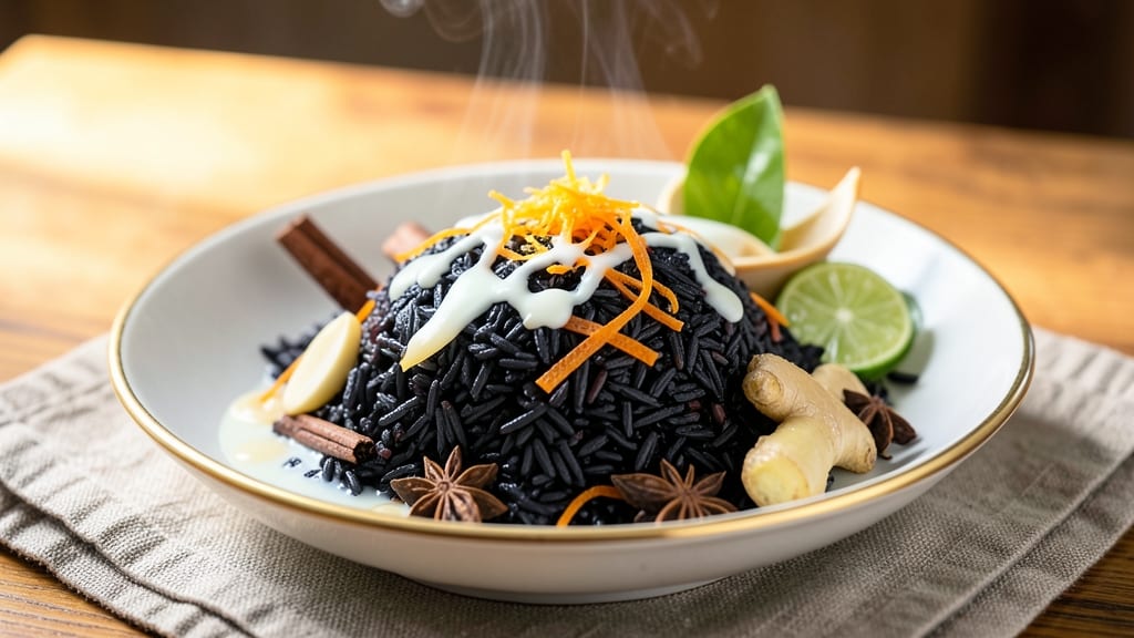 Black Thai Rice Recipe: Smoky Coconut and Herbs with Perfectly Absorbed Spice