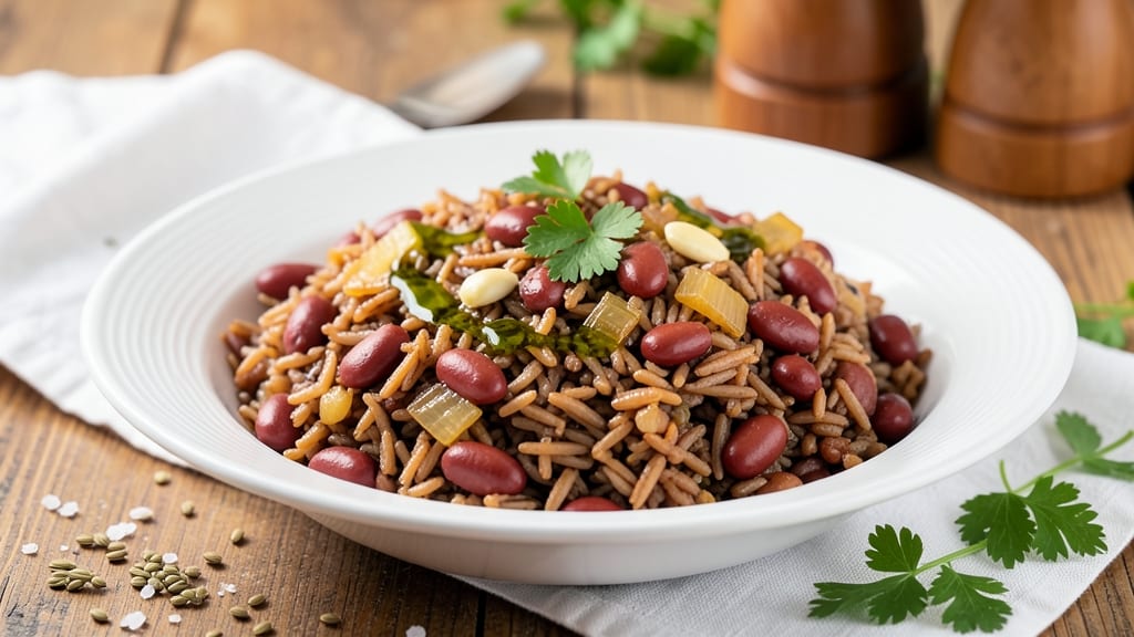 Brown Rice and Kidney Beans Recipe: One-Pot Protein-Packed Heartiness