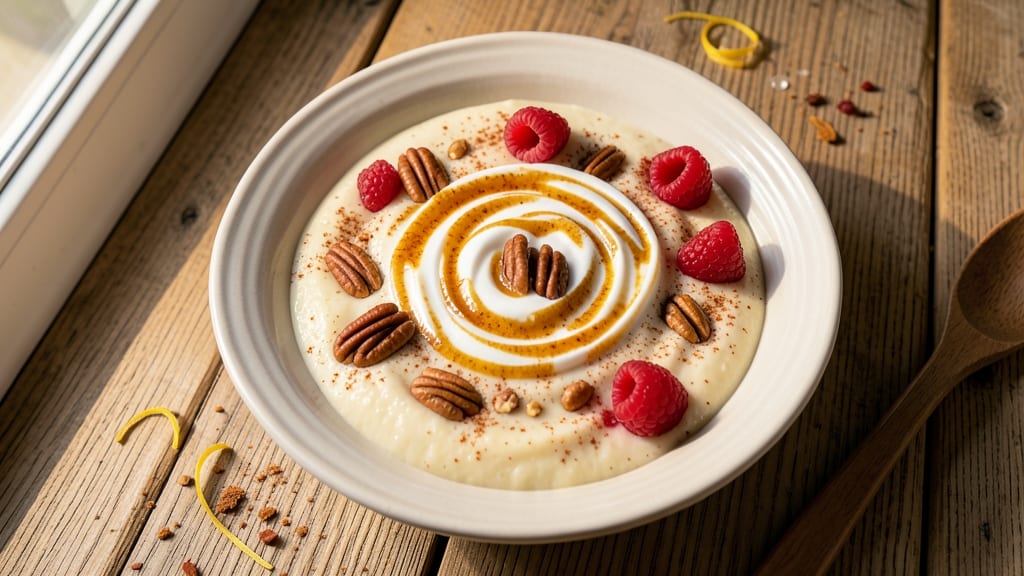 Buttermilk Rice Pudding Recipe: Vanilla-Infused Creaminess With Toasted Nut Crunch