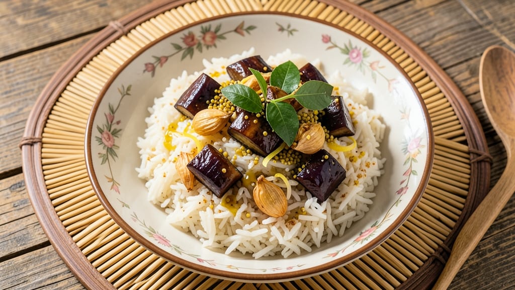 Brinjal Rice Recipe in Tamil: South Indian Spice Symphony in One Pot