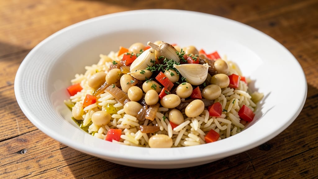 Canned Cannellini Beans and Rice Recipe: One-Pot Mediterranean Magic