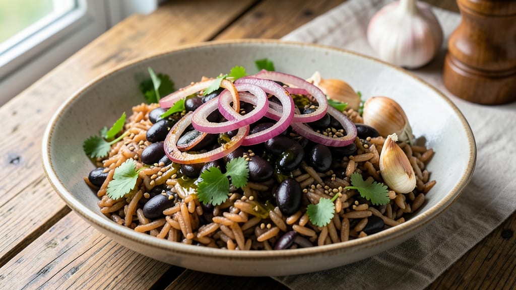 Blue Zone Beans and Rice Recipe: Longevity-Boosting Protein Powerhouse