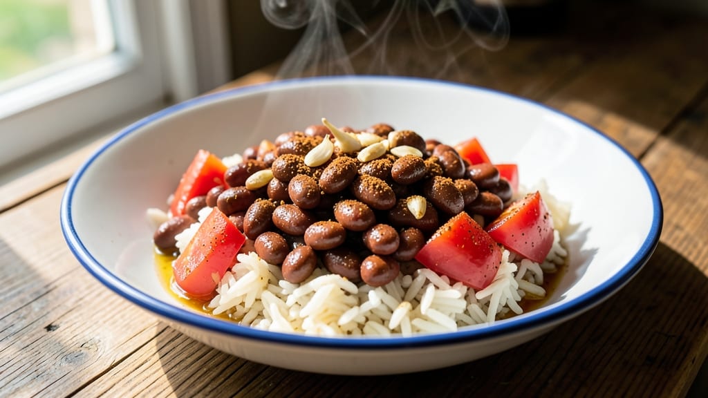 Canned Red Kidney Beans and Rice Recipe: Spiced Tomato Base for Meal-Prep Magic