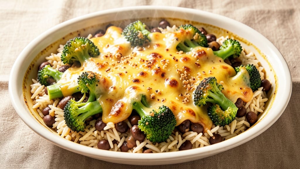 Black Eyed Pea Restaurant Broccoli Rice Casserole Recipe: Cheesy Crisp Top Meets Hearty Southwestern Flavor
