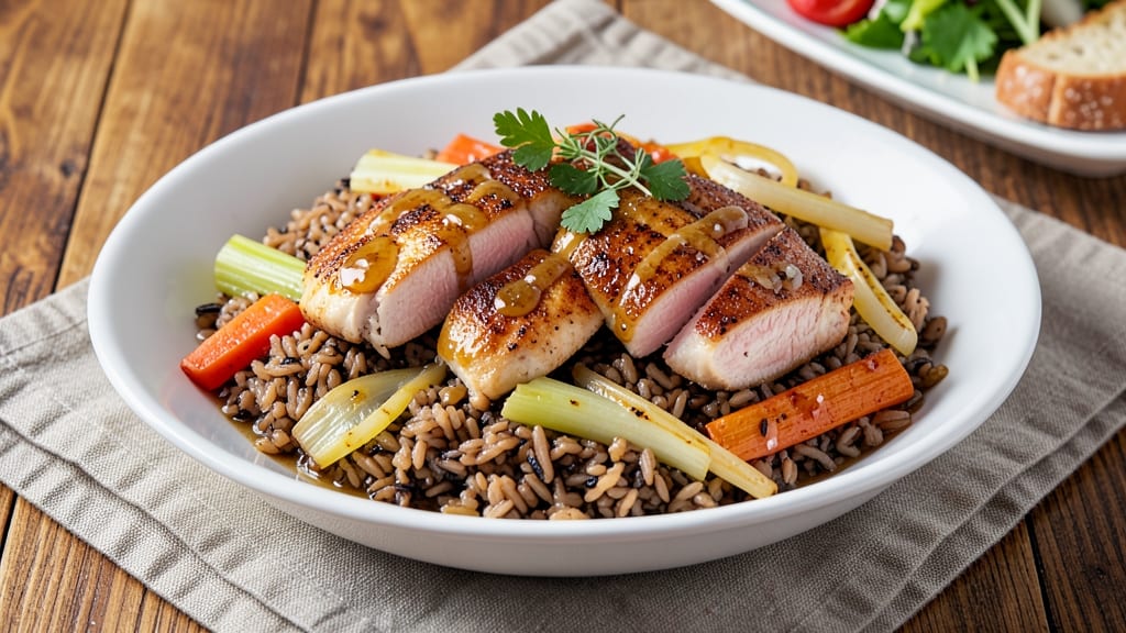 Byerlys Wild Rice Recipe: Smoky Celery Crown Over Hearty Grains