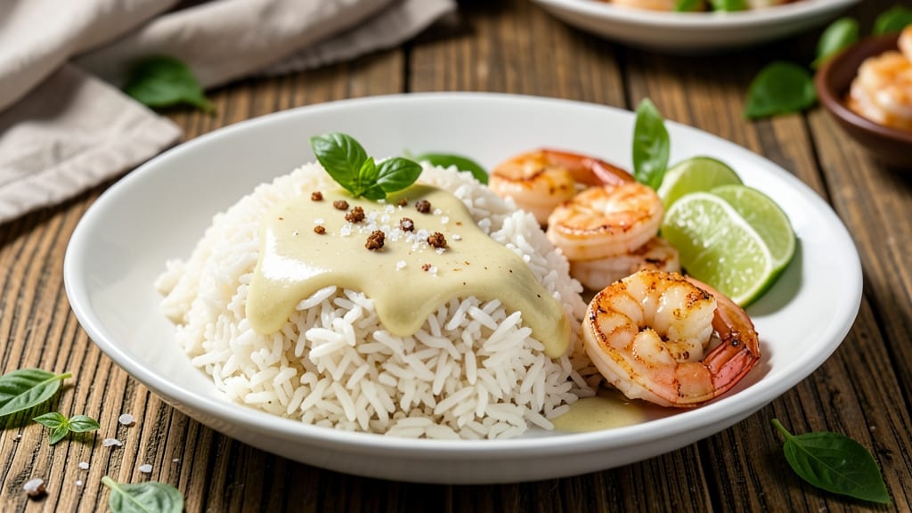 Bubba Gump Shrimp and Jasmine Rice Recipe: One-Pan Coconut-Lime Magic