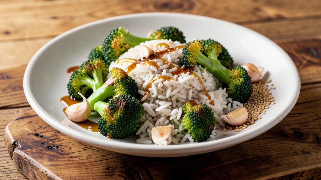 Broccoli Rice Dish Recipe: Crunchy Florets and Fragrant Grains in 20 Minutes