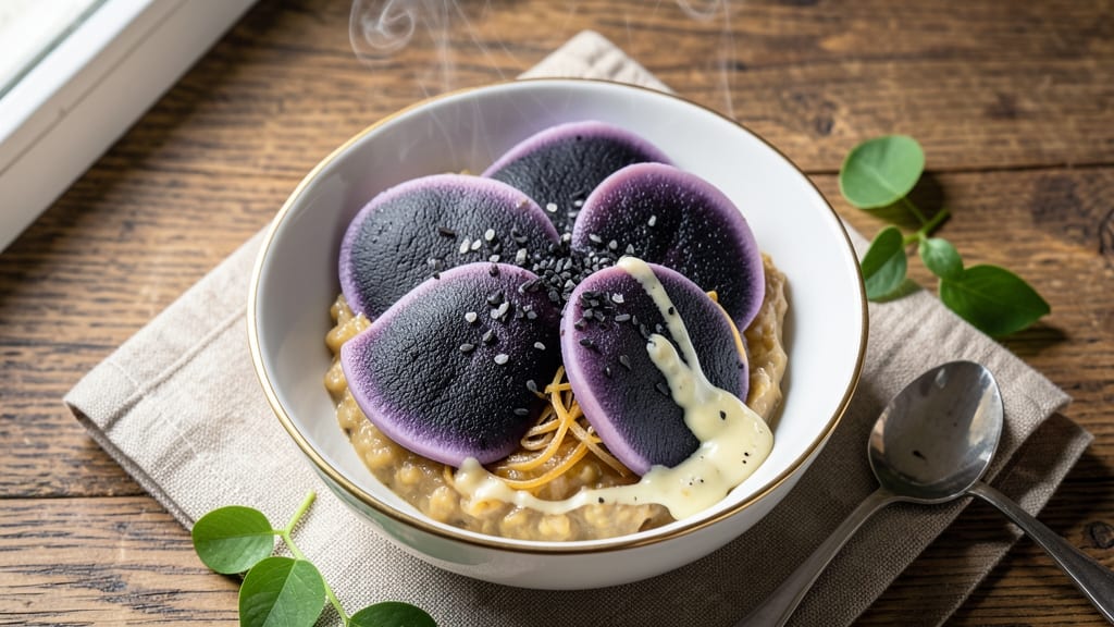 Black Rice Idli Recipe: Fermented Purple Grain Clouds With Toasted Coconut Crunch