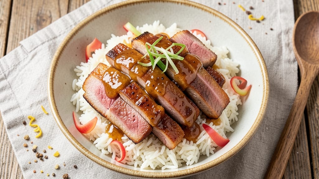 Chashu Rice Bowl Recipe: Smoky Braised Pork Over Sticky Jasmine Rice
