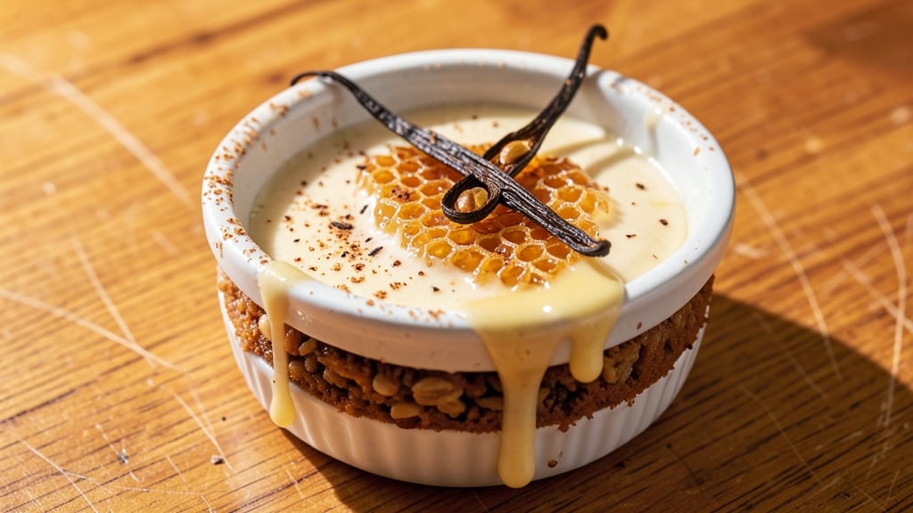 Brown Rice Custard Pudding Recipe: Silky Vanilla Cream With Nutty Grain Base