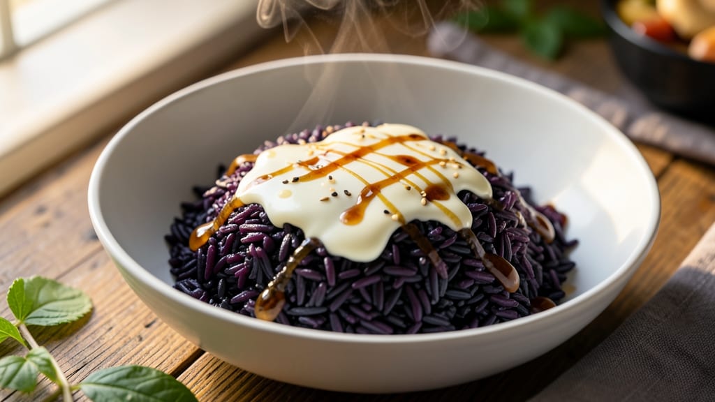 Black Rice Recipe Rice Cooker: Deep Purple Grains With Nutty Earthy Flavor