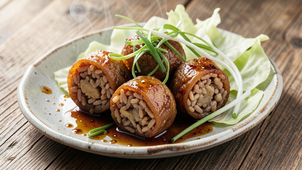 Brown Rice Dumplings Recipe: Steamed Chewy Bites With Fragrant Ginger-Soy Filling