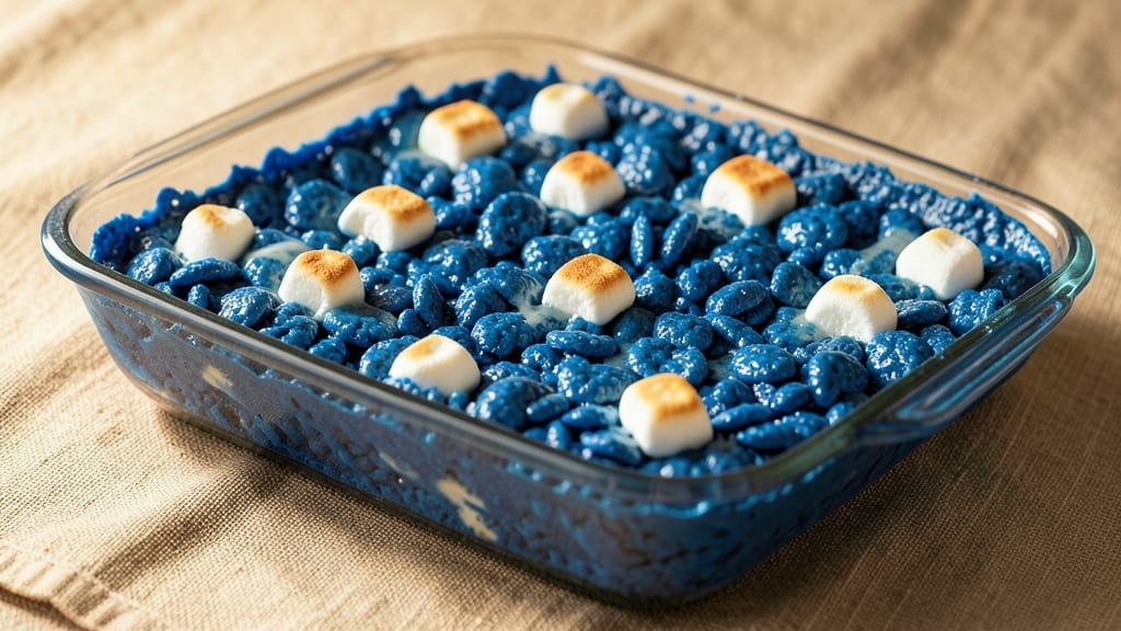 Blue Rice Krispie Treats Recipe: Vibrant Purple Twist on a Classic