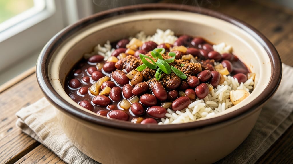 Cajun Red Beans and Rice Recipe Slow Cooker: Slow-Cooked Smoky Depth in One Pot