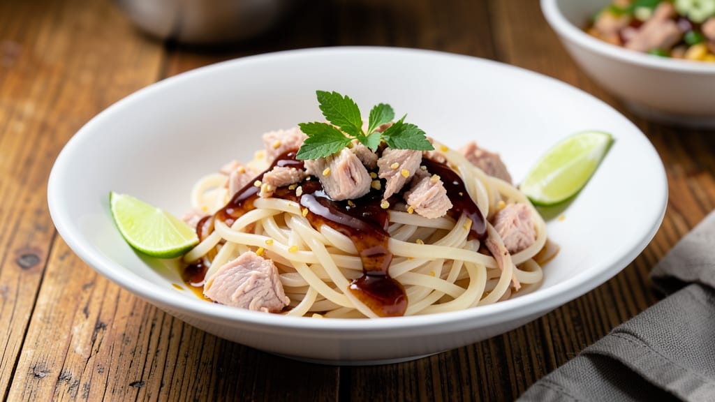 Canned Tuna Rice Noodles Recipe: Umami-Packed One-Pan Meal in 20 Minutes