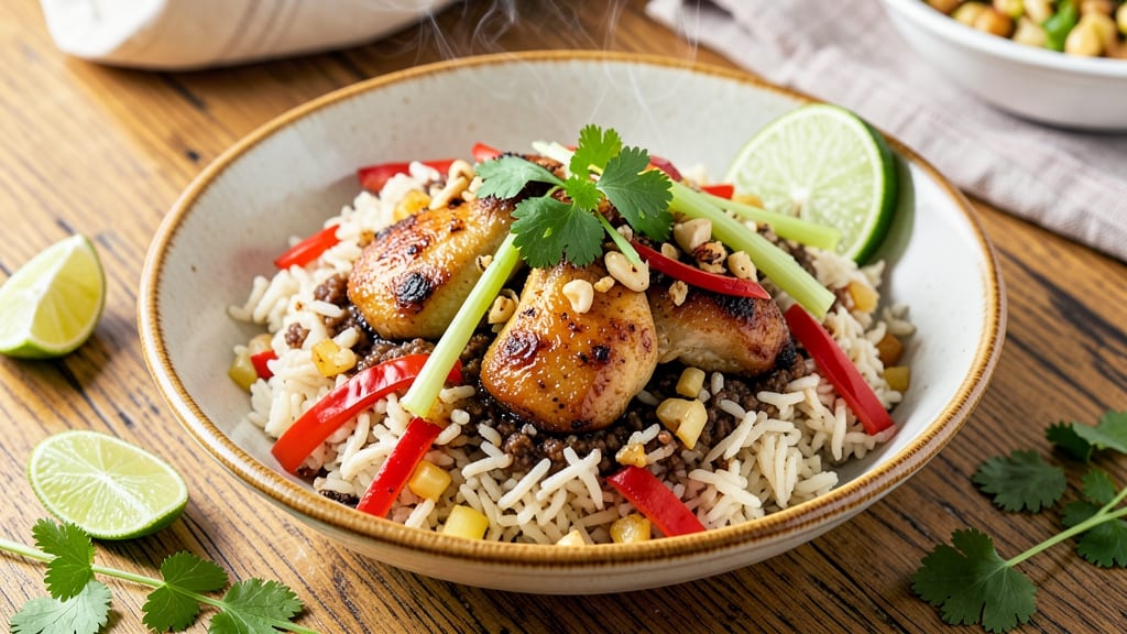Caribbean Dirty Rice Recipe: Smoky Saffron and Celery Crunch Fusion