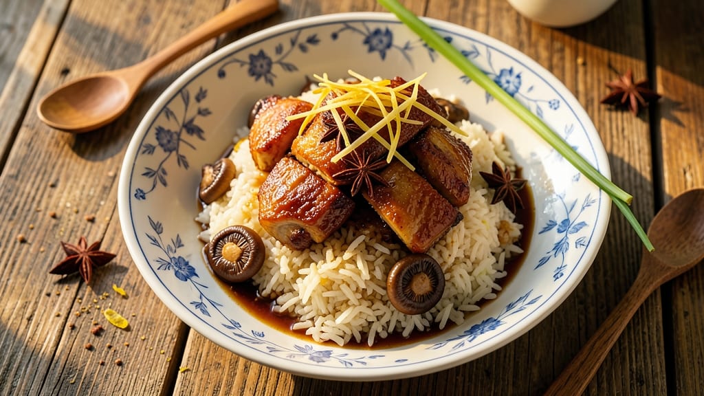 Chiayi Turkey Rice Recipe: Fragrant Jasmine Rice With Smoky Turkey Crunch