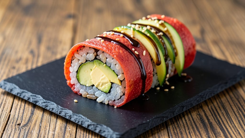 Brown Rice Sushi Rolls Recipe: Crispy Edges and Sticky Fillings