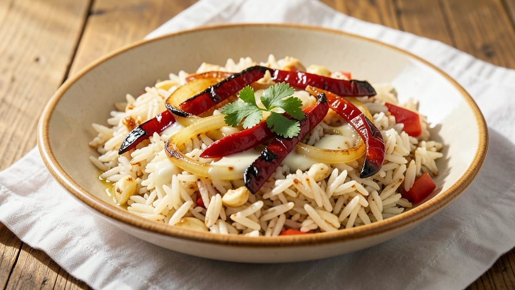 Caribbean Spanish Rice Recipe: Toasted Peppers and Coconut Milk Harmony