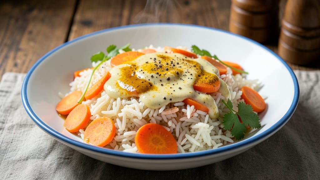 Carrot Rice Recipe in Tamil: Fragrant Turmeric and Coconut Flavor Fusion