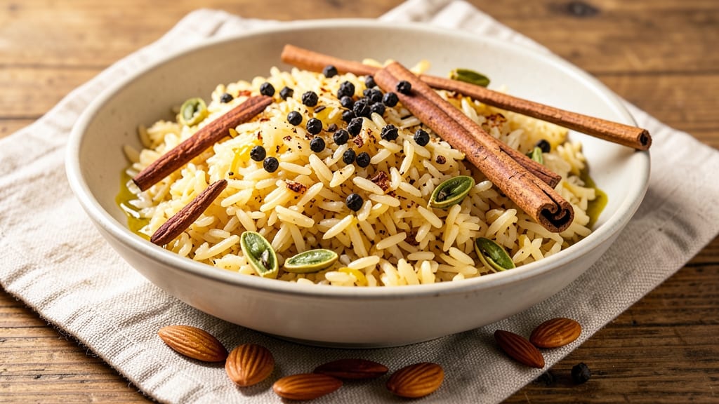 Bright Rice Recipe: Golden Turmeric and Toasted Spice Magic
