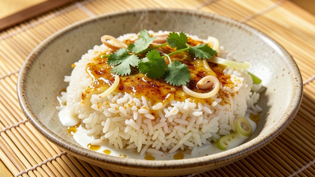 Burmese Rice Recipe: Fragrant Coconut and Turmeric One-Pot Wonder