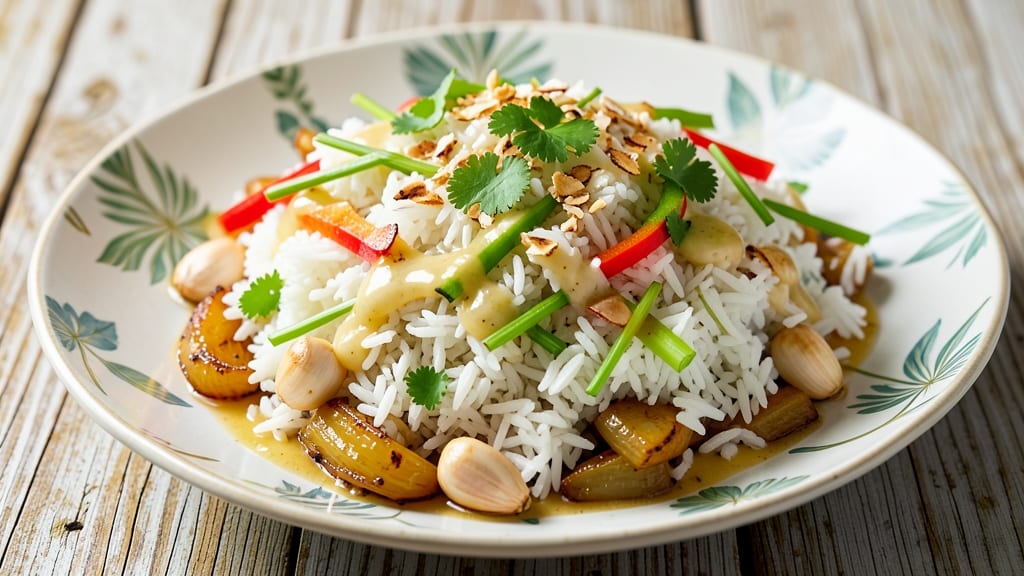 Caribbean Calypso Rice Recipe: Spicy Coconut and Celery Crunch in One Pot