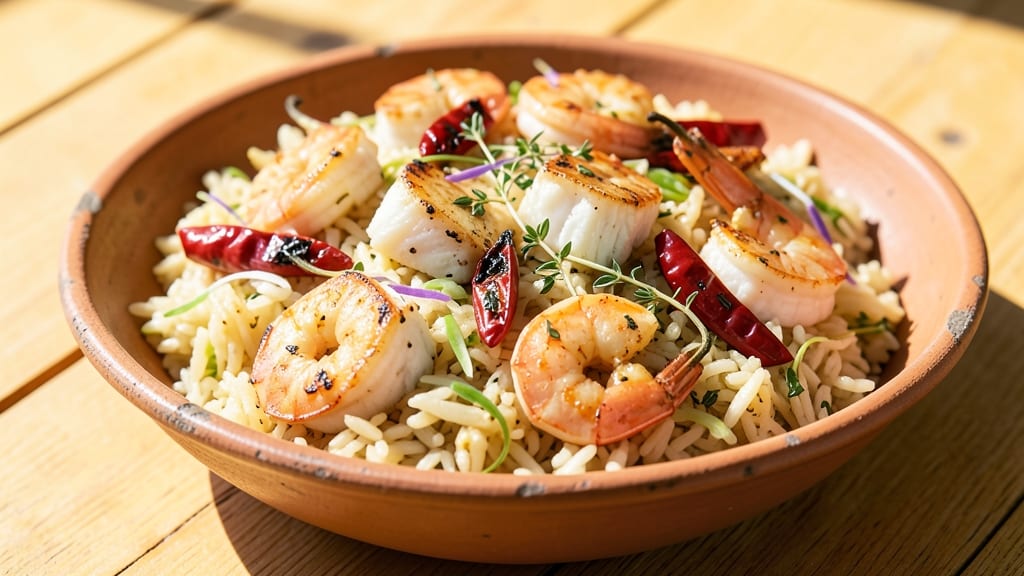 Caribbean Seafood Rice Recipe: One-Pot Spice-Infused Flavor