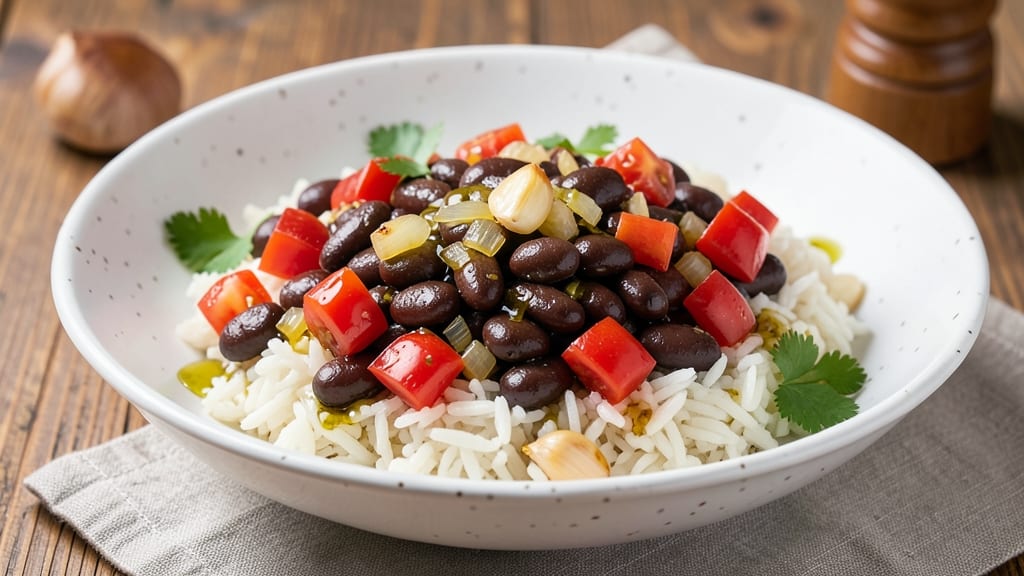 Black Beans, Rice, and Tomatoes Recipe: One-Pot Fiesta With Smoky Cumin Depth