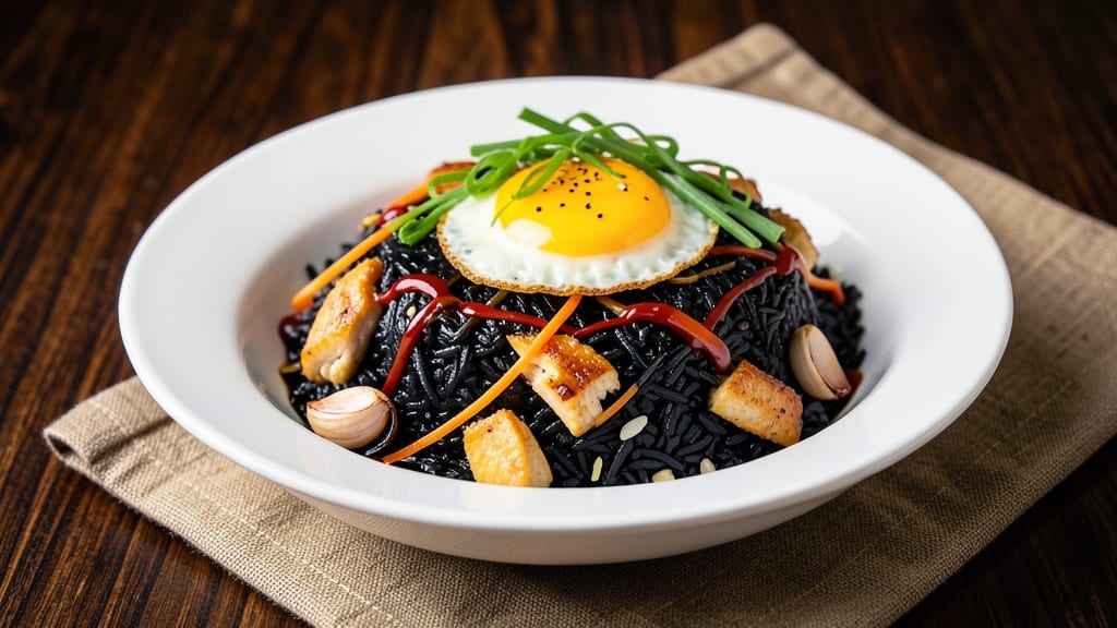 Black Fried Rice Recipe: Smoky Wok-Tossed With Eggy Richness
