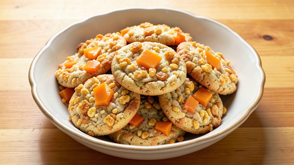 Cheese Cookie Recipe With Rice Krispies: Crunchy Clusters and Melty Cheese Fusion