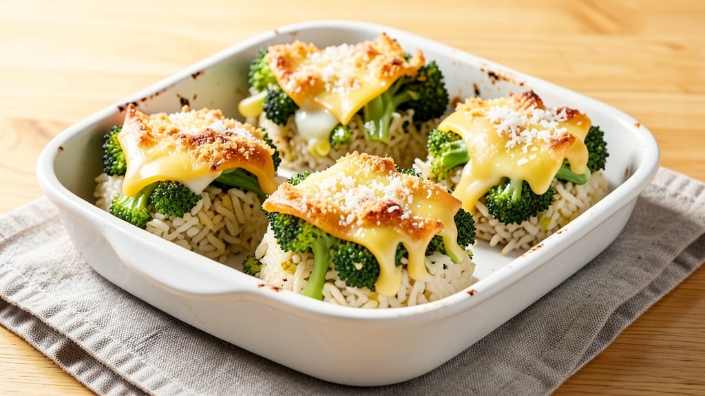 Broccoli Rice Cups Recipe: Crispy-Crowned Cheese Bites in 20 Minutes