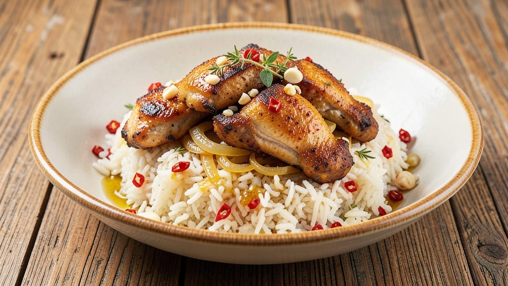 Caribbean Cook Up Rice Recipe: Toasted Celery Crunch Over Savory Spice-Infused Grains