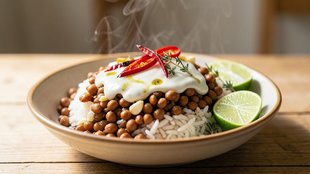 Caribbean Rice and Lentils Recipe: Spiced Coconut One-Pot Magic